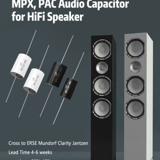 Audio Capacitors (MPX)—Premium Metallized Polypropylene Film Capacitors for High-Fidelity Performance